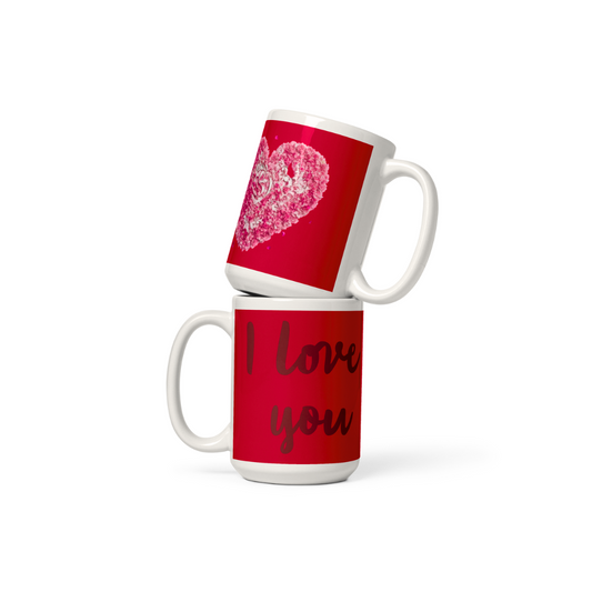 RedLove glossy mug