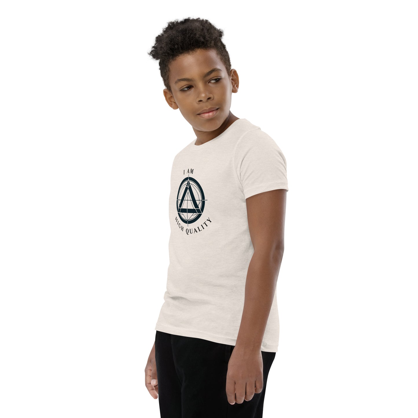 I Am High quality Youth Short Sleeve T-Shirt