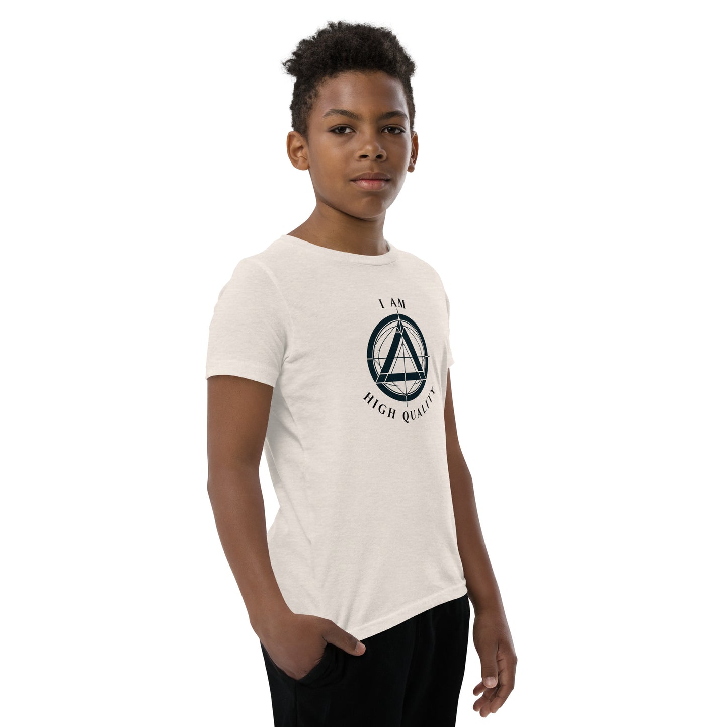 I Am High quality Youth Short Sleeve T-Shirt