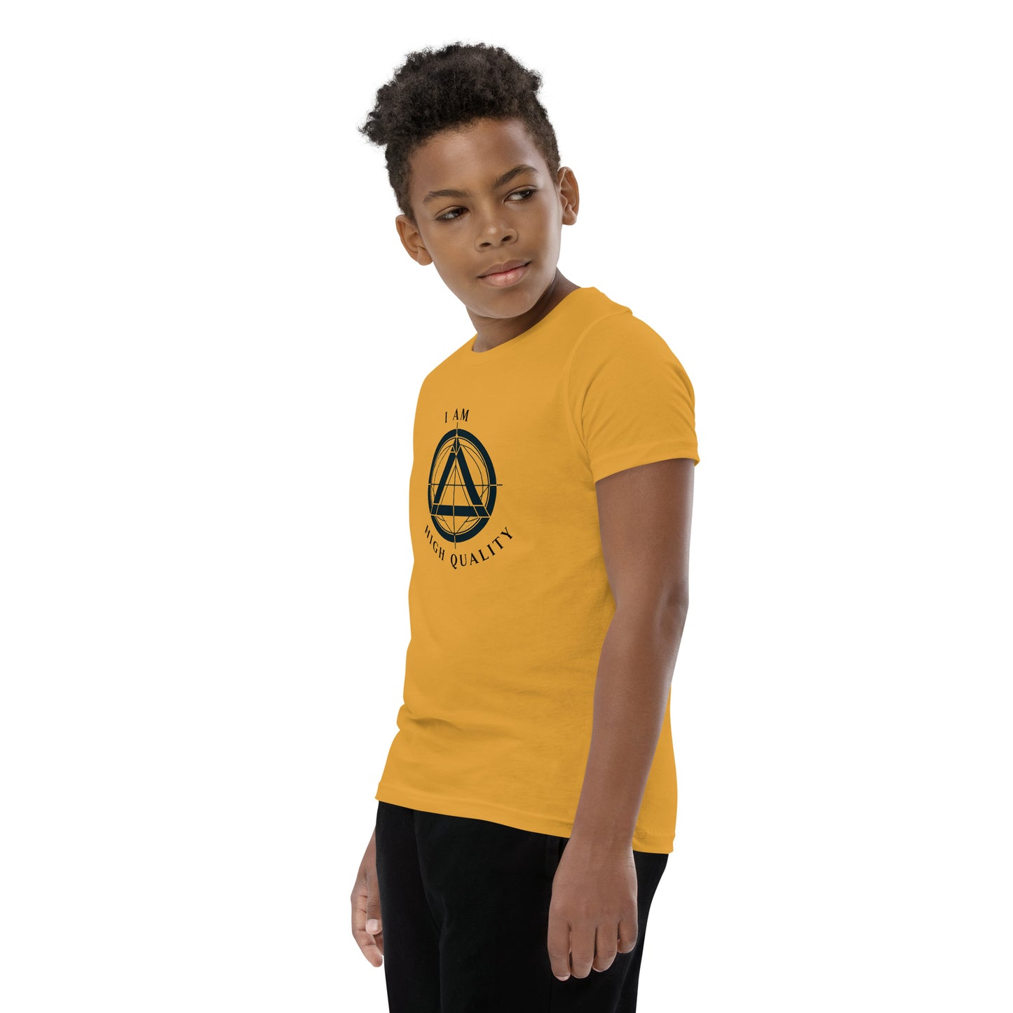 I Am High quality Youth Short Sleeve T-Shirt